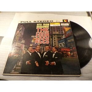 The Four Aces Hits From Broadway Vinyl LP Decca Full Stereo DL 78890 12" Record